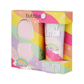 Rainbow body lotion & socks