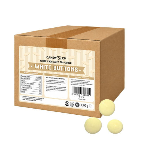 Candy & Co White Buttons 3kg