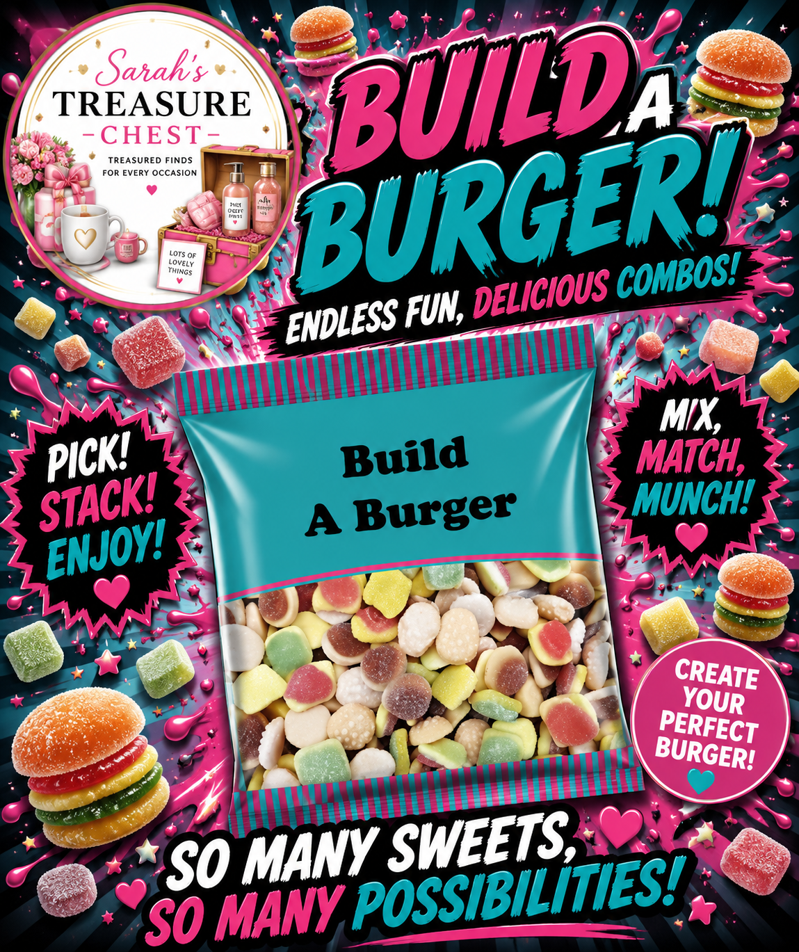 Build A Burger 1Kg