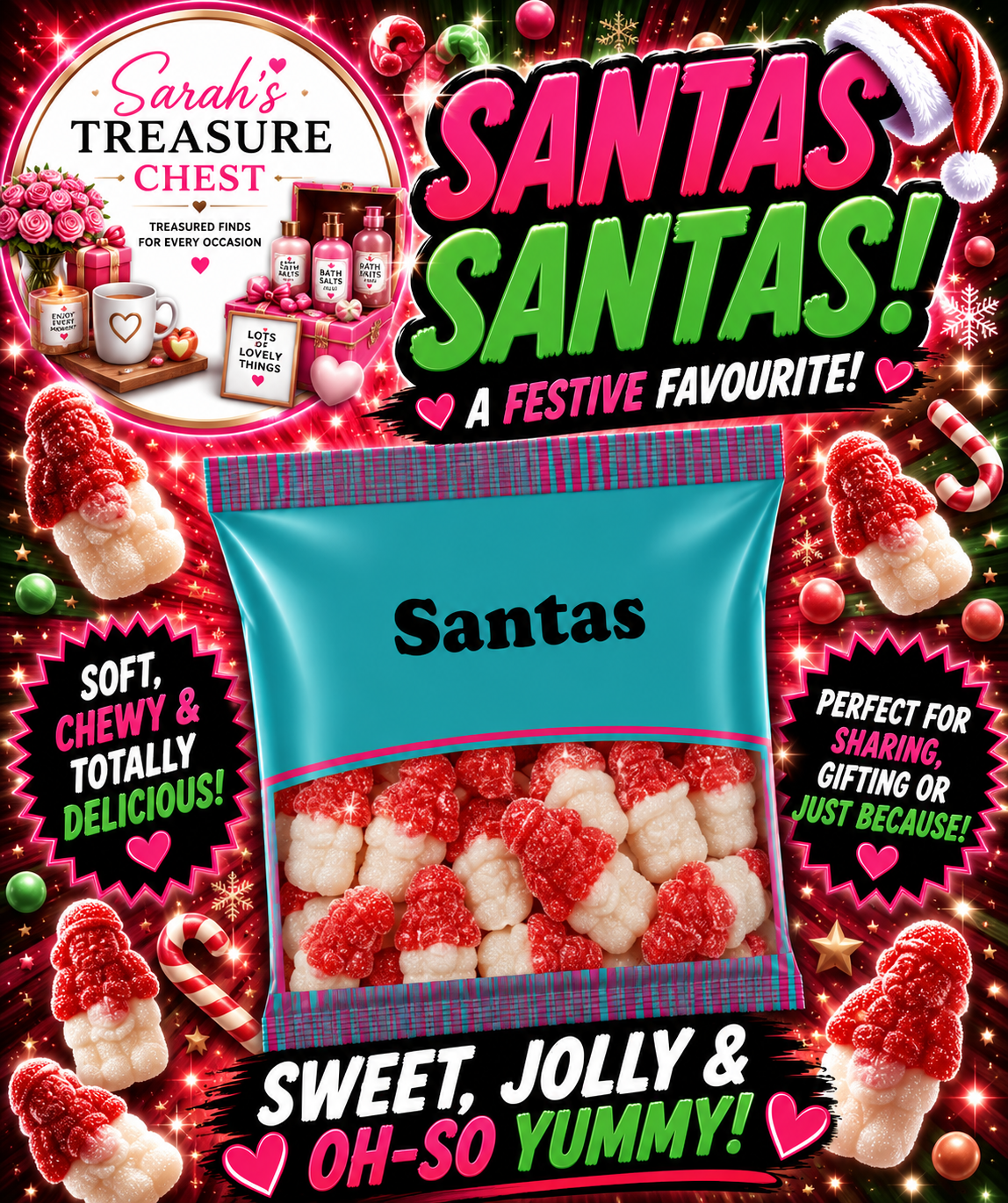 Christmas Santas 1Kg
