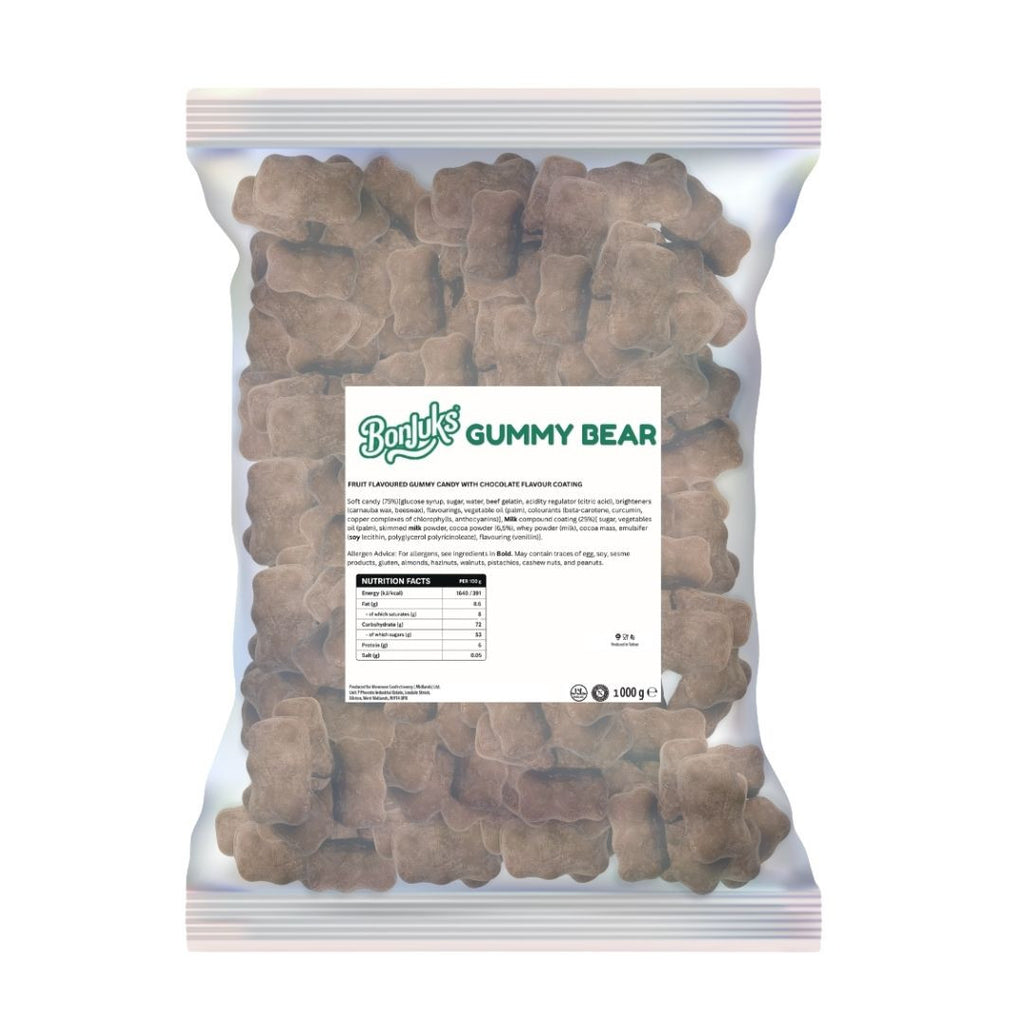 Chocolate Flavour Jelly Bear 1kg