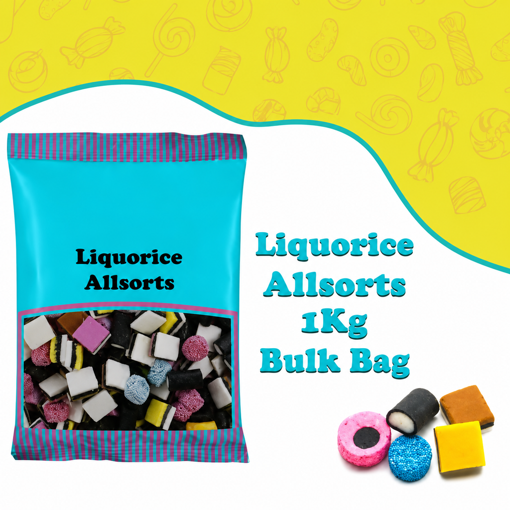 Liquorice Allsorts 1Kg