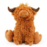 HIGHLAND COW DOORSTOP