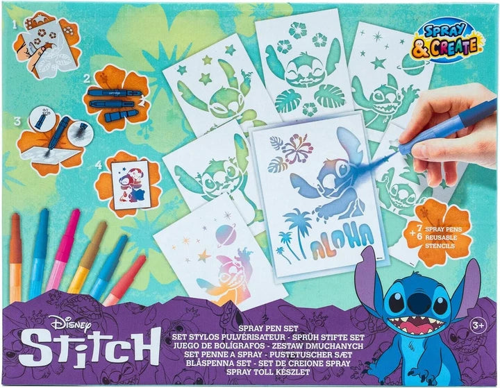 Disney Stitch Blow Spray Pen Set