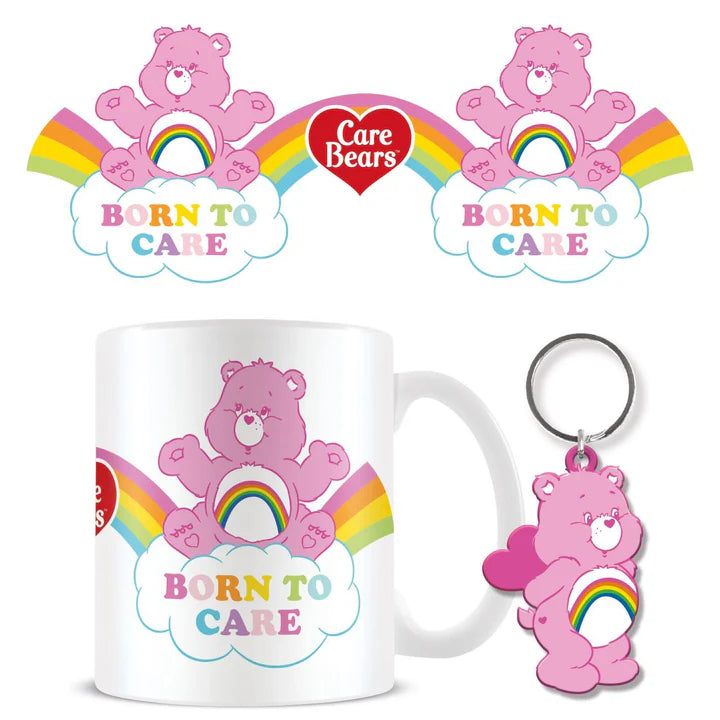 Care Bears Born to Care Mug and Keychain Set