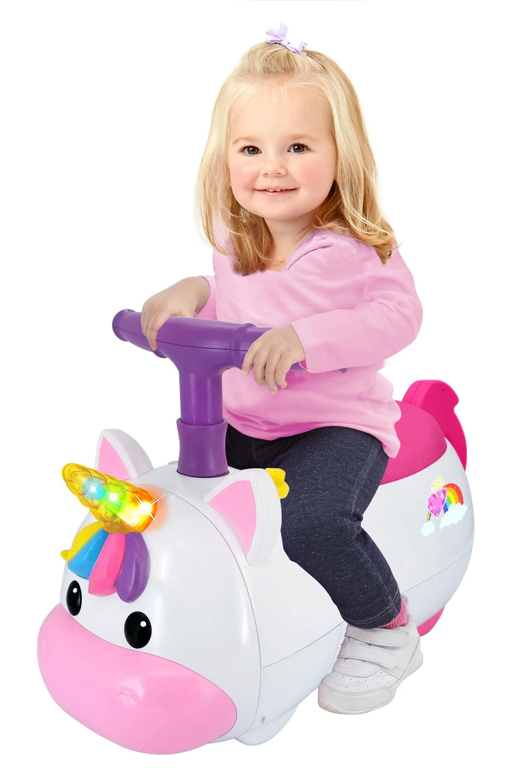 Zoom Zoom Unicorn Lights N' Sounds Ride On