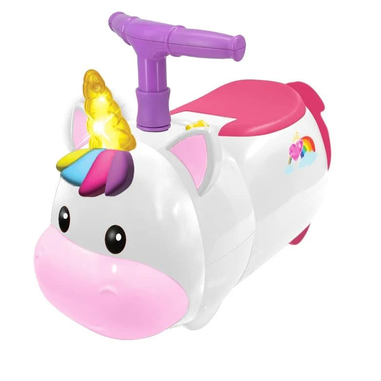 Zoom Zoom Unicorn Lights N' Sounds Ride On