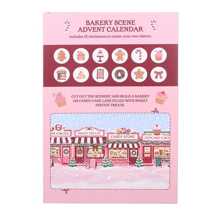 12-DAY SUGARPLUM BAKERY SCENE ADVENT CALENDAR