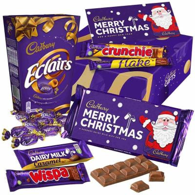 CADBURY "MERRY CHRISTMAS" CHOCOLATE GIFT BOX