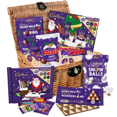 CADBURY CHRISTMAS CHOCOLATE SHARING BASKET
