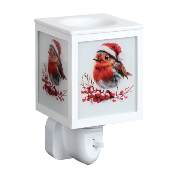 Plug In Christmas Robin 14cm