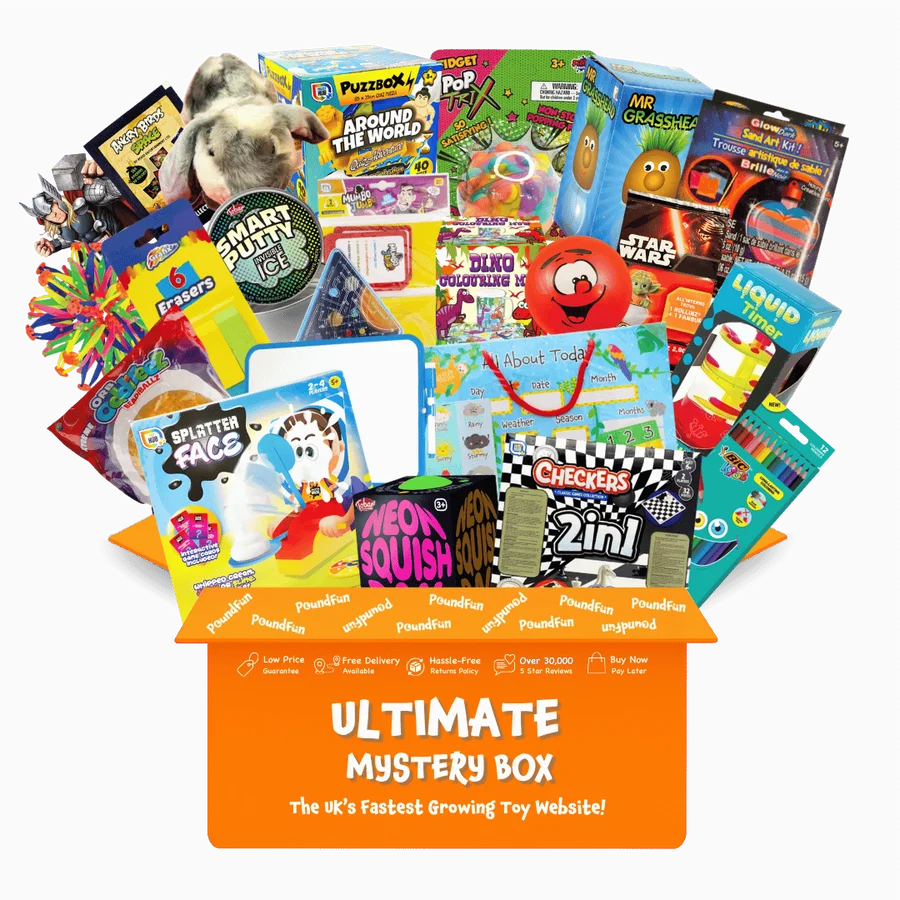 Ultimate Surprise Toy Box filled with toys, crafts & activities plus mystery gift