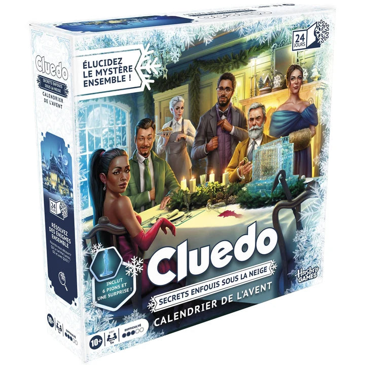 Hasbro Clue Advent Calendar: Secrets Under Snowfall