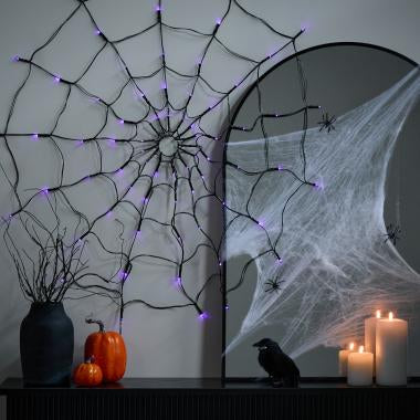 Spider Web Lights - Black