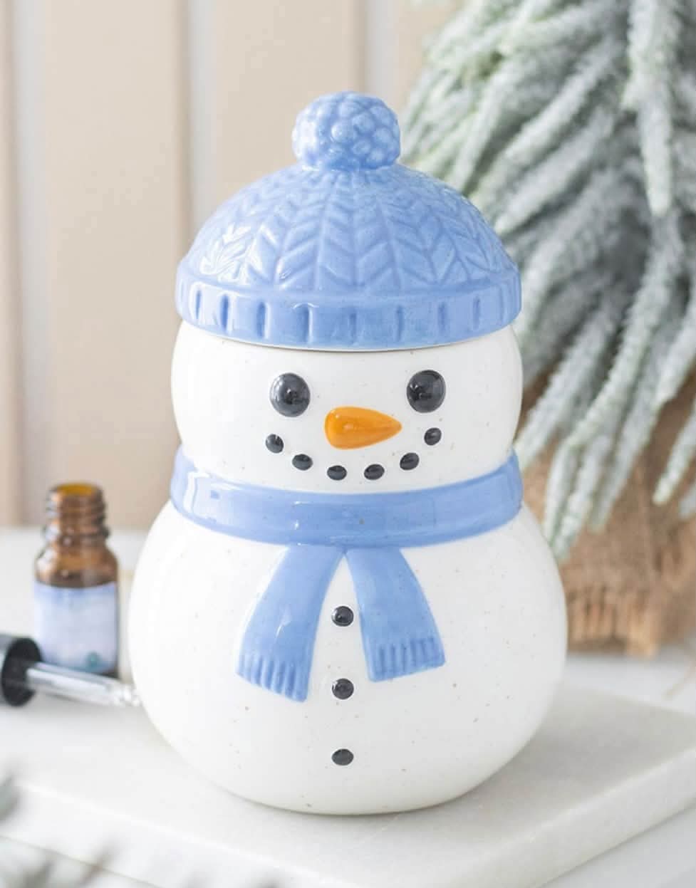 WINTER SNOWMAN OIL BURNER