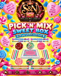 Pencils and Belts Pick and Mix Sweets Hamper Box