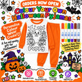COLOUR YOUR OWN HALLOWEEN PYJAMAS