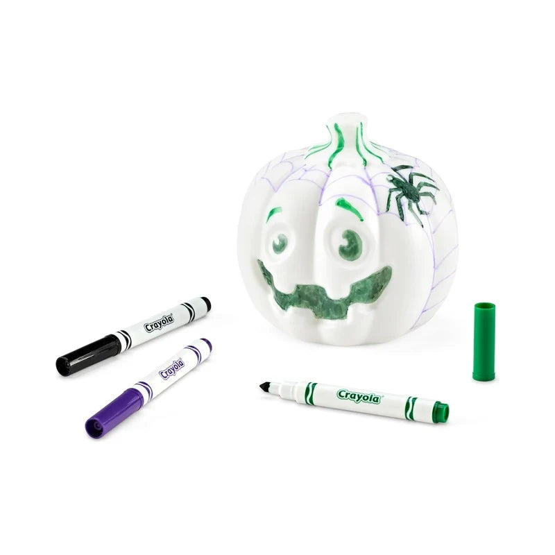 Crayola Recolourable Light Up Pumpkin with 3 Markers